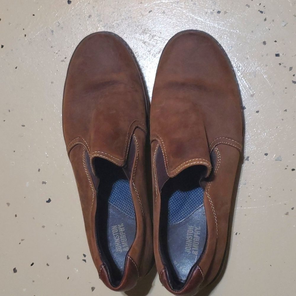 Johnston & Murphy MenscLeather Shoes Size 9 1/2 G17